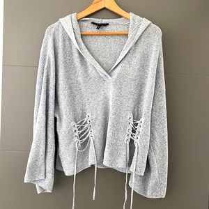 BCBG Flowy Long Sleeve Top